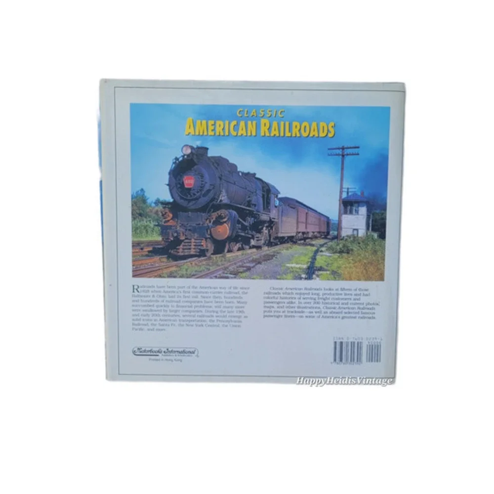 Classic American Railroads, by Mike Schafer American History 1996 Hardcover Book
